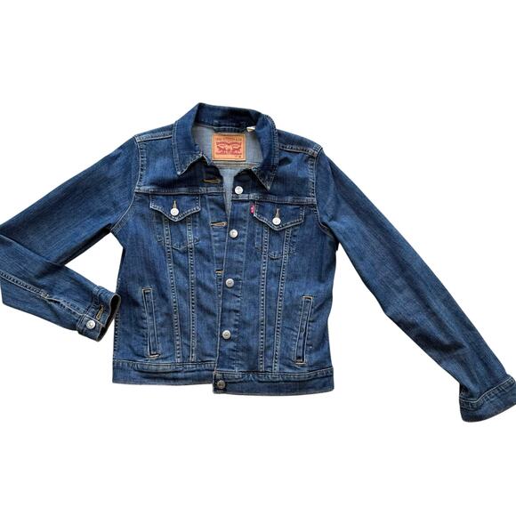 Levi Levis Denim Jacket Medium - Picture 1 of 13